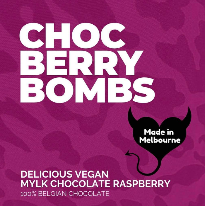 Choc Berry Bombs